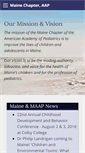 Mobile Screenshot of maineaap.org