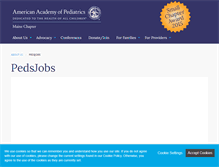 Tablet Screenshot of careers.maineaap.org